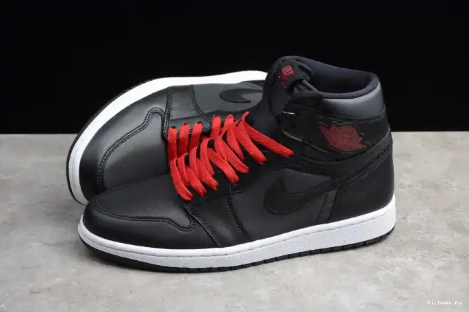 Rep MAX OG 1 High Jordan Black Retro Air Satin 555088-060 0508
